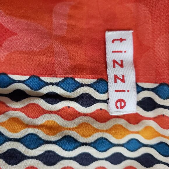 Paintbrush button down Tizzie blouse - Picture 3 of 4